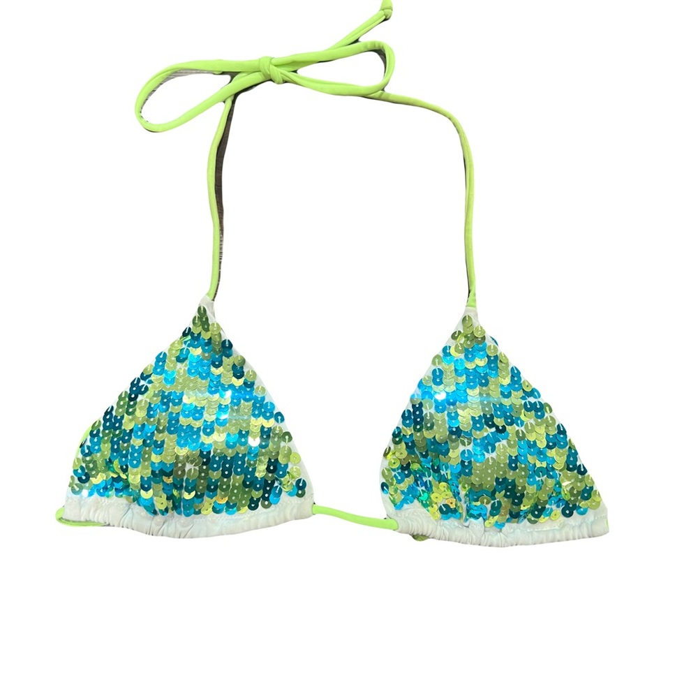 VS- y2k sequin bikini